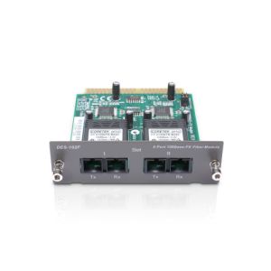 D-Link DES-102F 2-Port 100BaseFX Fiber (SC) Module for DES-1016R+/1024R+