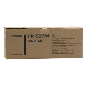 Kyocera TK-520M  Magenta Toner (4,000 Yield)