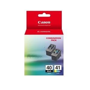 Canon PG40CL41CP Value Pack including 1 x PG40 and 1 x CL41