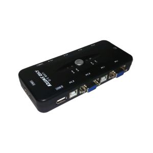 4 Port USB/VGA KVM Switch including cables