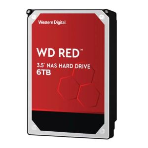 WD Red SATA 6 Gb/s , 6TB  /INTELLIPOWER/DDR2/64MBs/3.5"/ 3YRS