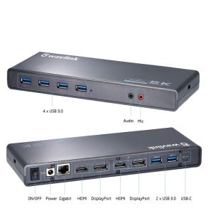 Wavlink WL-UG69PD6 USB-D Dual 4K Universal Docking Station