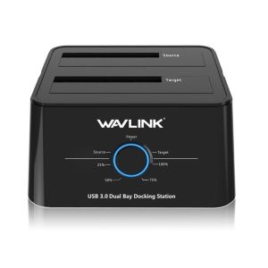 Wavlink WL-ST334U USB 3.0 Dual Bay Docking Station