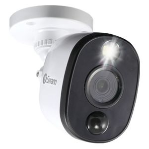 Swann PRO-1080MSFB 2 Megapixel HD Surveillance Camera - Bullet - 30 m - 1920 x 1080 - Wall Mount - Google Assistant Supported