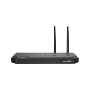 Cradlepoint E102 Small Branch Enterprise Router, Cat 7 LTE, Essential Plan, 2x SMA cellular connectors, 5x GbE RJ45 Ports, Dual SIM, 3 Year NetCloud