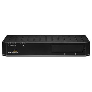 Cradlepoint E300 Branch Enterprise Router, Cat 7 LTE, Essential Plan, 2x SMA cellular connectors, 5x GbE RJ45 Ports, Dual SIM, 3 Year NetCloud